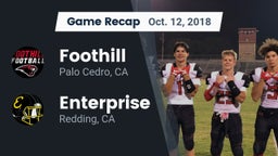 Recap: Foothill  vs. Enterprise  2018
