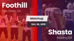 Matchup: Foothill vs. Shasta  2018