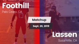 Matchup: Foothill vs. Lassen  2019