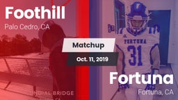 Matchup: Foothill vs. Fortuna  2019