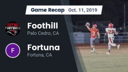 Recap: Foothill  vs. Fortuna  2019
