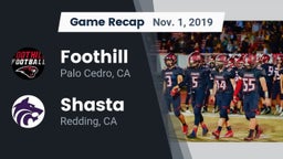 Recap: Foothill  vs. Shasta  2019