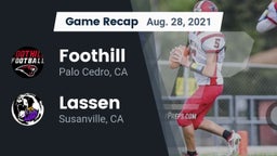 Recap: Foothill  vs. Lassen  2021