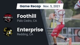 Recap: Foothill  vs. Enterprise  2021