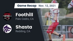 Recap: Foothill  vs. Shasta  2021