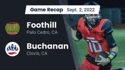 Recap: Foothill  vs. Buchanan  2022