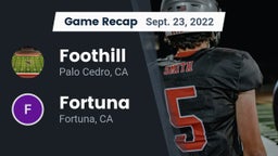 Recap: Foothill  vs. Fortuna  2022