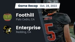 Recap: Foothill  vs. Enterprise  2022
