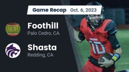 Recap: Foothill  vs. Shasta  2023