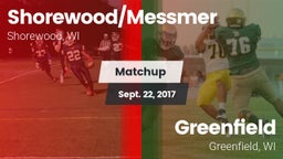 Matchup: Shorewood/Messmer vs. Greenfield  2017