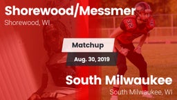 Matchup: Shorewood/Messmer vs. South Milwaukee  2019