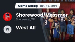 Recap: Shorewood/Messmer  vs. West All 2019