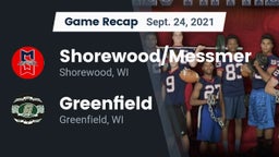 Recap: Shorewood/Messmer  vs. Greenfield  2021