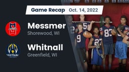 Recap: Messmer  vs. Whitnall  2022