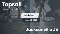 Matchup: Topsail vs. Jacksonville JV 2016