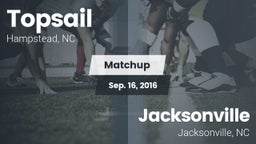 Matchup: Topsail vs. Jacksonville  2016