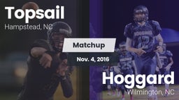 Matchup: Topsail vs. Hoggard  2016