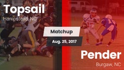 Matchup: Topsail vs. Pender  2017