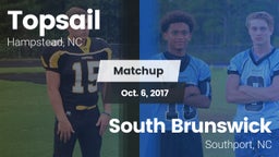 Matchup: Topsail vs. South Brunswick  2017