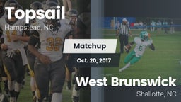 Matchup: Topsail vs. West Brunswick  2017
