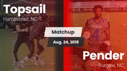Matchup: Topsail vs. Pender  2018