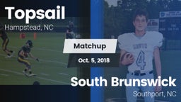 Matchup: Topsail vs. South Brunswick  2018
