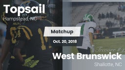 Matchup: Topsail vs. West Brunswick  2018