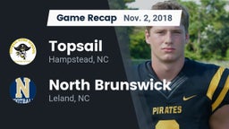 Recap: Topsail  vs. North Brunswick  2018