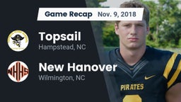 Recap: Topsail  vs. New Hanover  2018