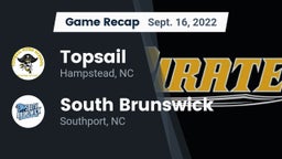 Recap: Topsail  vs. South Brunswick  2022