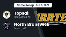 Recap: Topsail  vs. North Brunswick  2022