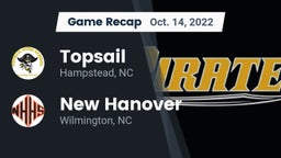 Recap: Topsail  vs. New Hanover  2022
