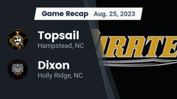 Recap: Topsail  vs. Dixon  2023