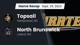 Recap: Topsail  vs. North Brunswick  2023