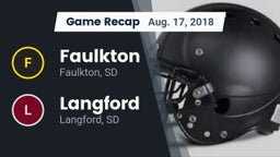 Recap: Faulkton  vs. Langford  2018