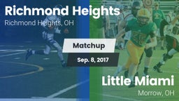 Matchup: Richmond Heights vs. Little Miami  2017