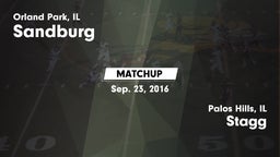 Matchup: Sandburg vs. Stagg  2016