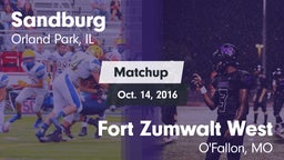 Matchup: Sandburg vs. Fort Zumwalt West  2016