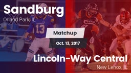 Matchup: Sandburg vs. Lincoln-Way Central  2017