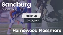Matchup: Sandburg vs. Homewood Flossmore 2017