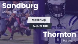 Matchup: Sandburg vs. Thornton  2018