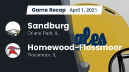 Recap: Sandburg  vs. Homewood-Flossmoor  2021