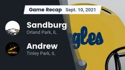 Recap: Sandburg  vs. Andrew  2021
