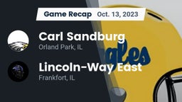 Recap: Carl Sandburg  vs. Lincoln-Way East  2023