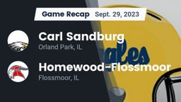 Recap: Carl Sandburg  vs. Homewood-Flossmoor  2023