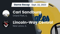 Recap: Carl Sandburg  vs. Lincoln-Way Central  2023