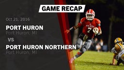 Recap: Port Huron  vs. Port Huron Northern  2016