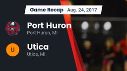 Recap: Port Huron  vs. Utica  2017
