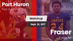 Matchup: Port Huron vs. Fraser  2017