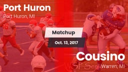 Matchup: Port Huron vs. Cousino  2017